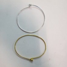 12 pcs Bracelet boule à viser 65x50 mm