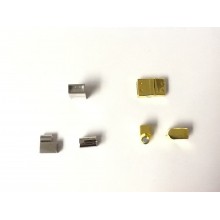 Flat magnet clasps 13x20mm