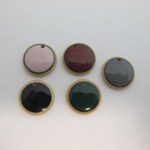 50 Resin Sequins 15mm