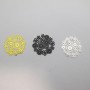 50 Estampes Fleurs Laser Cut 23mm