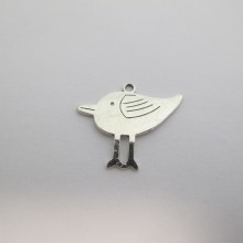 20 Bird pendant 33x27mm