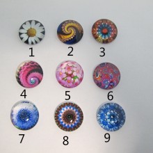 25 Cabochon Plat 20mm