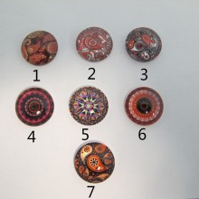 25 Flat Cabochon 20mm