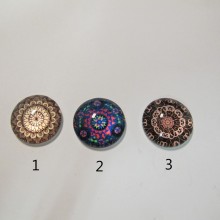 25 Flat Cabochon 20mm