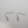 200 CROCHETS D'OREILLES 20 MM EN ACIER INOX