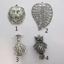 10 Pendentif en Métal